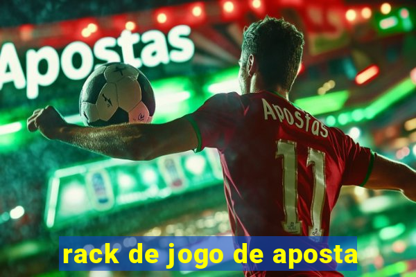 rack de jogo de aposta